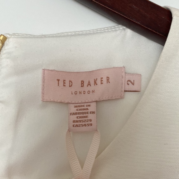 Ted BakerTapestry Flora' Belted Fit & Flare Dress - Picture 6 of 14